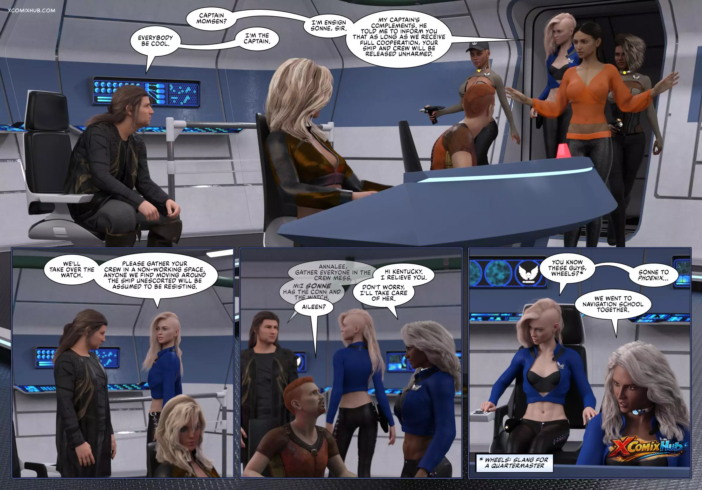 Pirates Of The Coal Sack Chapter 21 Dangerouslines 014 Comic Page 14
